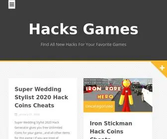 Hacksgames.online(Hacks Games) Screenshot