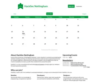 Hacksocnotts.co.uk(HackSoc) Screenshot