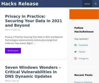 Hacksrelease.com(Discover The Technology) Screenshot
