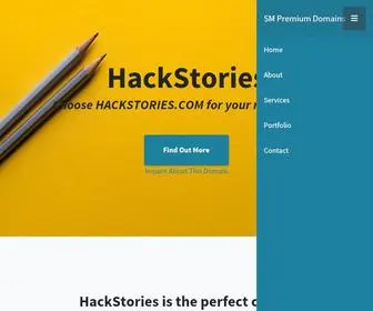 Hackstories.com(Hackstories) Screenshot