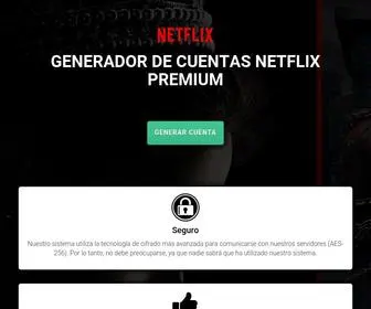 Hacktoide.com(Netflix Accounts) Screenshot