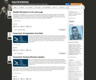 Hackviking.com(Aka) Screenshot