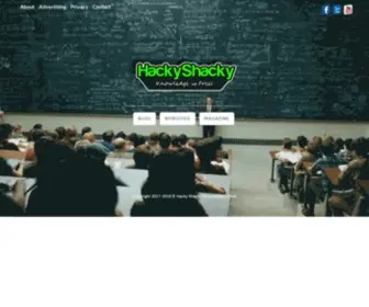 Hackyshacky.com(Hacky Shacky (HS)) Screenshot