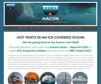 Haconfrinatek.com(Hot vents in an ice) Screenshot