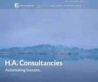 Haconsultancies.com(ISO Business IT Marketing ICT Consultancy Bahrain) Screenshot