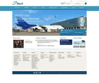 Hactl.com(Hong Kong Air Cargo Terminals Limited) Screenshot