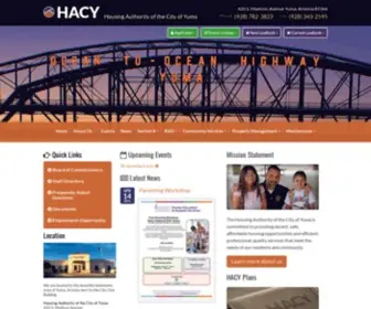 Hacy.org(Housing Authority of the City of Yuma) Screenshot