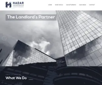 Hadarinc.co.za(Hadar Incorporated) Screenshot