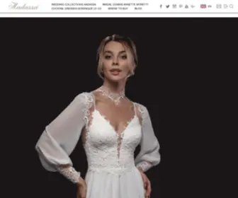 Hadassa.com.ua(Designer Wedding Dresses) Screenshot