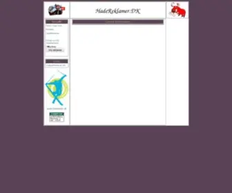 Hadereklamer.dk(Hadereklamer) Screenshot