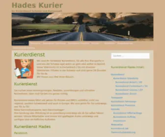 Hades-Kurier.ch(Hades Kurier) Screenshot