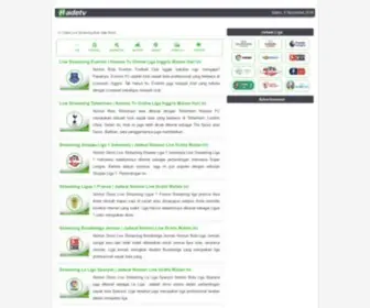 Hadetv.com(Nonton Bola Online) Screenshot