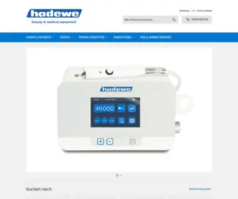 Hadewe-Shop.de(Hadewe GmbH) Screenshot