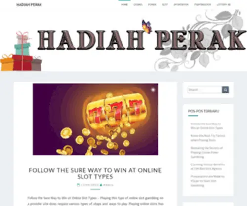 Hadiahperak.com(Hadiahperak) Screenshot