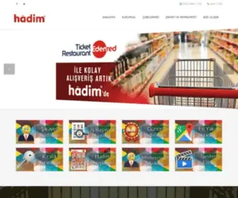 Hadim.com.tr(Hadim Alışveriş Merkezleri) Screenshot