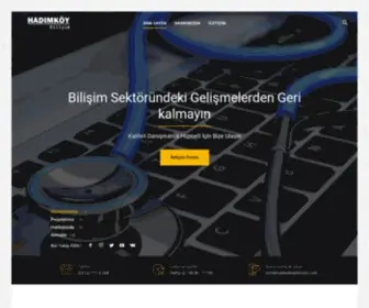 Hadimkoybilisim.com(Hadımköy Bilişim) Screenshot