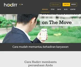 Hadirr.com(Attendance App for Employees) Screenshot