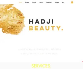 Hadjibeauty.com(Hadji Beauty) Screenshot