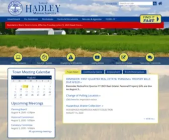 Hadleyma.org(Hadley MA) Screenshot