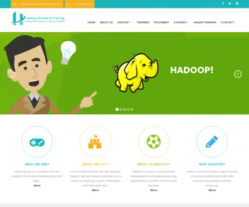 Hadoopschooloftraining.com(Hadoop School of Training) Screenshot