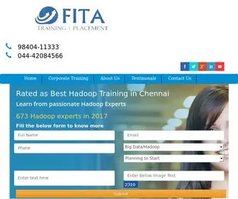 Hadooptraininginchennai.net(Hadoop Training in Chennai) Screenshot