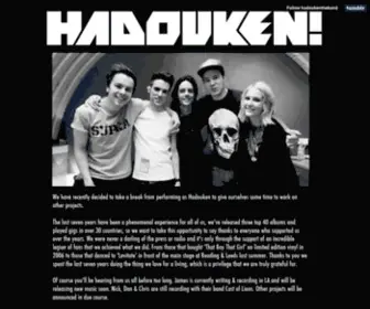 Hadouken.com(HADOUKEN) Screenshot