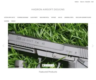 Hadronairsoftdesigns.uk(Hadron Airsoft Designs) Screenshot