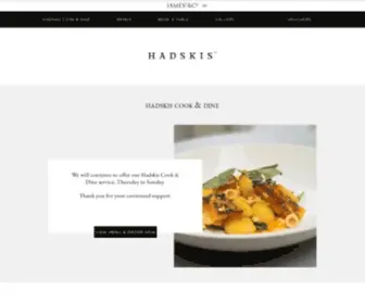 Hadskis.co.uk(James St & Co) Screenshot