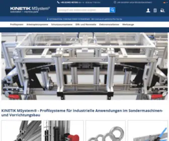Haec-Aluminium.de(KINETIK MSystem®) Screenshot