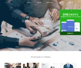 Haenuriad.com(온라인광고대행사) Screenshot