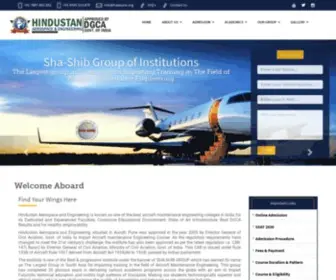 Haepune.org(Best DGCA Approved Aircraft Maintenance Engineering Institute & College In Pune) Screenshot