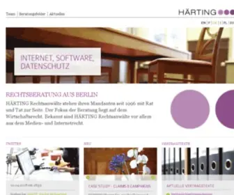 Haerting.de(HÄRTING) Screenshot