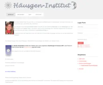 Haeusgen-Institut.de(Haeusgen Institut) Screenshot