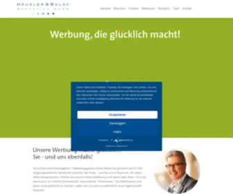 Haeuslerundbolay.de(Häusler & Bolay Marketing) Screenshot
