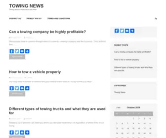 Haewacorp.com(Towing news) Screenshot