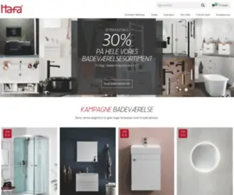 Hafa.dk(Badeværelsesmøbler for hele badeværelset) Screenshot