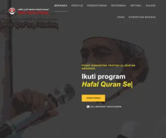 Hafalquransebulan.com(Hafal Quran Sebulan) Screenshot