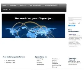 Haf.com(HORIZON AIR FREIGHT) Screenshot