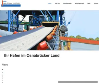 Hafen-Bohmte.de(Hafen Wittlager Land GmbH) Screenshot