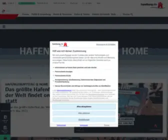 Hafengeburtstag-Hamburg.de(Hafengeburtstag) Screenshot