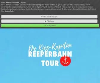 Hafenkantehamburg.com(DIE KIEZTOUR HAMBURG) Screenshot