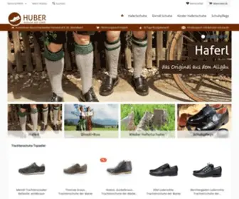 Haferlschuhshop.de(Trachtenschuhe seit 1935) Screenshot