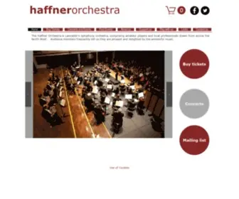 Haffnerorchestra.org(The Haffner Orchestra) Screenshot