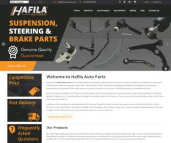 Hafilaautoparts.com(Hafila Auto Parts) Screenshot