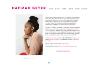 Hafizahgeter.com(Hafizah Geter) Screenshot