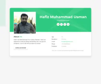 Hafizusman.com(WordPrss Plugins and Theme Developer) Screenshot