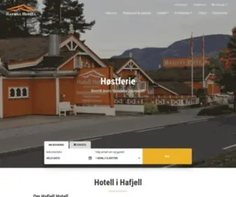 Hafjellhotell.no(Hafjell Hotell ved Lilleputthammer) Screenshot