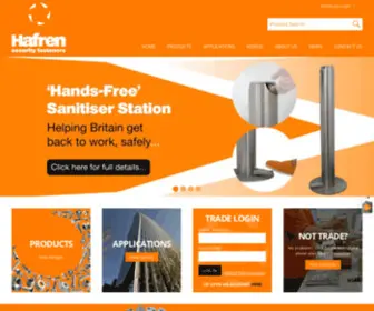Hafrenfasteners.com(Hafren Security Fasteners) Screenshot