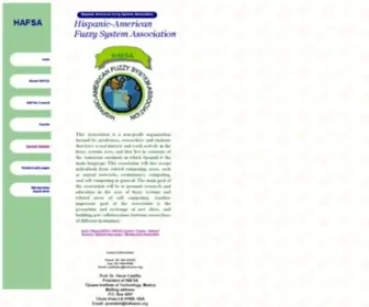 Hafsamx.org(Hispanic-American Fuzzy System Association) Screenshot