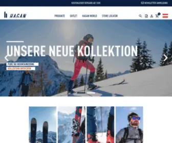 Hagan-Ski.com(Offizieller HAGAN SKI Onlineshop) Screenshot